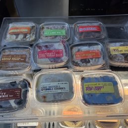 Frozen soft vegan desserts