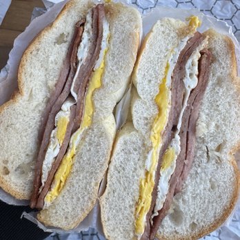 Pop's Place - Taylor ham and egg on a hard roll - Sandwiches Near Me - Somerville, New Jersey