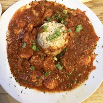 Chef Ron's Gumbo Stop - Shrimp Creole with brown rice - Cajun/Creole Near Me - Metairie, Louisiana Chef Ron's Gumbo Stop - Shrimp Creole with brown rice - Cajun/Creole Near Me - Metairie, Louisiana