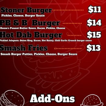 Stoner Burger - Menu - Burgers Near Me