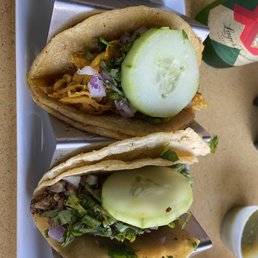 Choice of One Steak, Ground Beef or Chicken Taco.