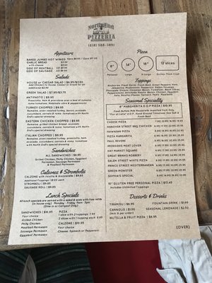Menu photo 7 North End Pizzeria Burbank, CA Menu photo 7 North End Pizzeria Burbank, CA
