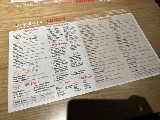 Menu photo 2 Urban Sushi Ayce Bensalem, PA Menu photo 2 Urban Sushi Ayce Bensalem, PA