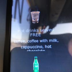 Regio Jet - Hot drinks served free