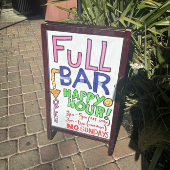 Sticky Rice - Happy Hour signage - Chinese Near Me - Fairfield, California