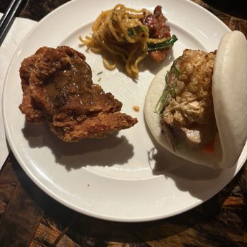 XO Restaurant - Pork belly bao, fried chicken with adobo butter sauce, chicken pad Thai yakisoba - Asian Fusion Near Me - Honolulu, Hawaii XO Restaurant - Pork belly bao, fried chicken with adobo butter sauce, chicken pad Thai yakisoba - Asian Fusion Near Me - Honolulu, Hawaii