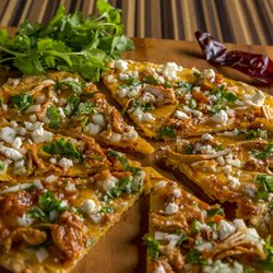 Macayo's Mexican Food - Topped with queso fresco, cilantro & onion