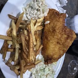 Beer, battered fish fry.