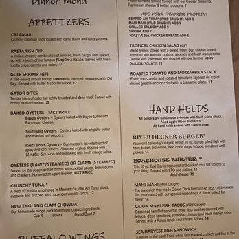 River Deck - Menu - Seafood Near Me - New Smyrna Beach, Florida River Deck - Menu - Seafood Near Me - New Smyrna Beach, Florida