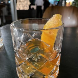 The Starling Wine & Whiskey Bar - $6 old fashioned half drank