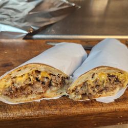 Frank's Pizzeria - Philly Cheese Steak Wrap