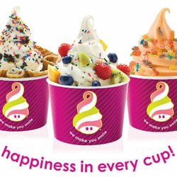 Menchie's DMC Harper Hospital at Papa Joe's Food Court - Self serve yogurt