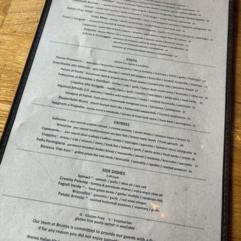 Brunos Italian Kitchen - Menu- May 29 2025 - Italian Near Me - Brea, California Brunos Italian Kitchen - Menu- May 29 2025 - Italian Near Me - Brea, California