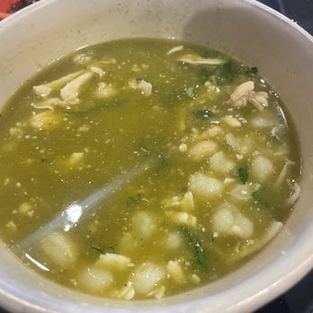 Meso Maya Comida y Copas - Pozole Verde Bowl (Shredded Chicken, Poblano Peppers, Hominy Cilantro) - Mexican Near Me - Dallas, Texas Meso Maya Comida y Copas - Pozole Verde Bowl (Shredded Chicken, Poblano Peppers, Hominy Cilantro) - Mexican Near Me - Dallas, Texas