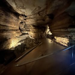 Mystery Cave - Inside! Very wheelchair, scooter friendly