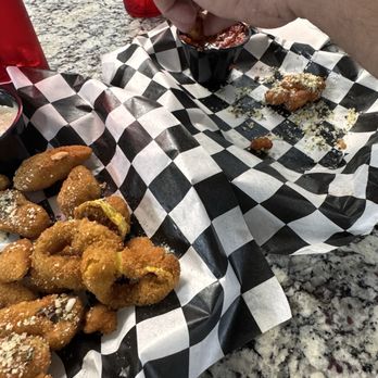 TheFeed - Fried Banana Peppers and Garlic Cheese Curds - Chicken Wings Near Me - Logan, Ohio TheFeed - Fried Banana Peppers and Garlic Cheese Curds - Chicken Wings Near Me - Logan, Ohio