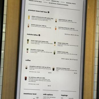Boba Bliss - Menu - Bubble Tea Near Me - Mountain View, California