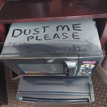 Celilo Inn - Yikes. Looks like someone in housekeeping couldn't be bothered to dust my room. Once in awhile! - Hotels Near Me - The Dalles, Oregon Celilo Inn - Yikes. Looks like someone in housekeeping couldn't be bothered to dust my room. Once in awhile! - Hotels Near Me - The Dalles, Oregon