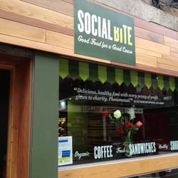 Social Bite - Front of the Business on Rose Street!
