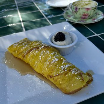 The Duchess - Blue midnight crepe - American Near Me - Pleasanton, California The Duchess - Blue midnight crepe - American Near Me - Pleasanton, California