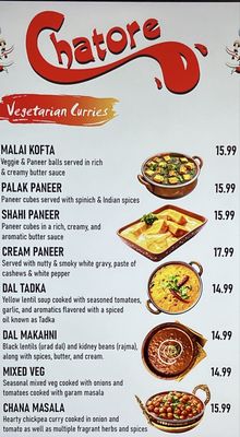 Menu photo 1 Chatore Indian cuisine Fresno, CA Menu photo 1 Chatore Indian cuisine Fresno, CA