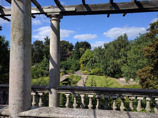 The Hill Garden and Pergola by null