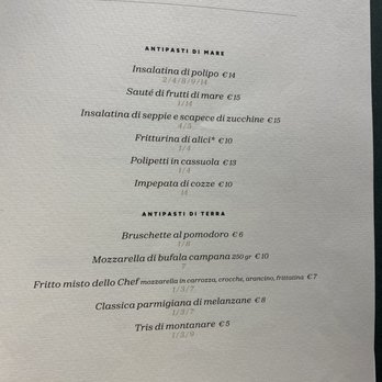 Brigida Cucina Napoletana - Menu - Pizza Near Me - Naples, NA