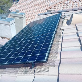 Solar Protect - Newly installed barrier - Solar Panel Cleaning Near Me - Henderson, Nevada Solar Protect - Newly installed barrier - Solar Panel Cleaning Near Me - Henderson, Nevada