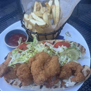 Bird in Hand - Shrimp Po' Boy - Seafood Near Me - Westerly, Rhode Island