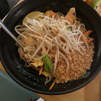Blue Fish - *House Pad Thai (Gluten Free), chicken, beef and shrimp - Japanese Near Me - Ocean City, Maryland