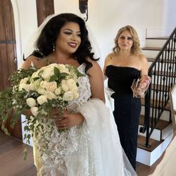 JE by Judiann - Recent bride we had the pleasure of making a custom gown for!