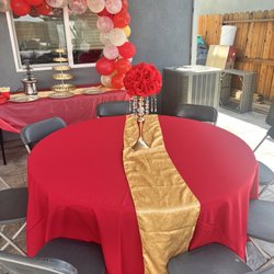 Beautiful table set up