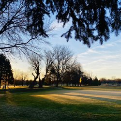 Pontiac Country Club - #11 green while playing twilight golf. Excellent condition.