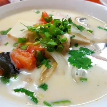 Jasmine Thai Cuisine - Coconut soup with tofu - Thai Near Me - Chesapeake, Virginia Jasmine Thai Cuisine - Coconut soup with tofu - Thai Near Me - Chesapeake, Virginia