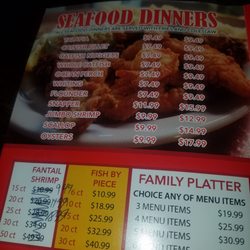 Snappers Seafood and Chicken - Menu