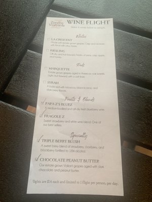 Menu photo 3 Zorvino Vineyards Sandown, NH
