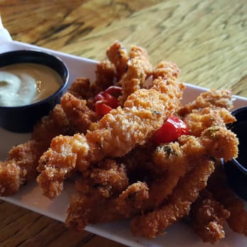 Jackalope Ranch - Calamari Fries ($8.99) -- didn't like them at all. (1.5 stars) - Barbeque Near Me - Indio, California Jackalope Ranch - Calamari Fries ($8.99) -- didn't like them at all. (1.5 stars) - Barbeque Near Me - Indio, California