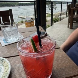 Sour cherry margarita - great! Sour cherry margarita - great!