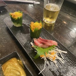 Uni & Yellowtail Uni & Yellowtail