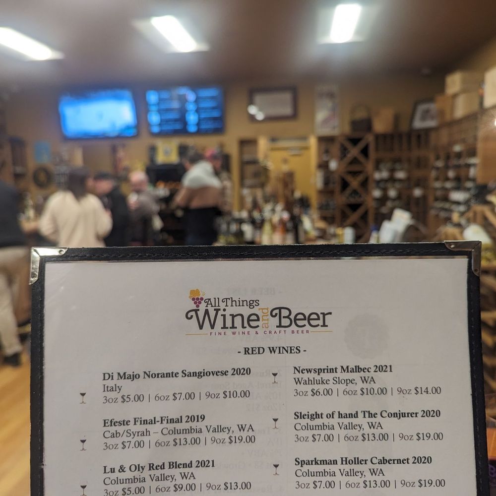 All Things Wine - Wonderful Experience and Great Service - Gastropubs Near Me - Renton, Washington All Things Wine - Wonderful Experience and Great Service - Gastropubs Near Me - Renton, Washington