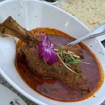 The Yellow Chilli Tustin - lamb shank - Indian Near Me - Tustin, California