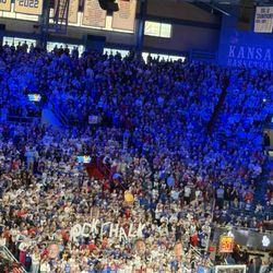 Allen Fieldhouse - KU vs BYU game on 1/31/26.