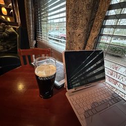 The Three Lions Pub - The Guinness flows like wine here