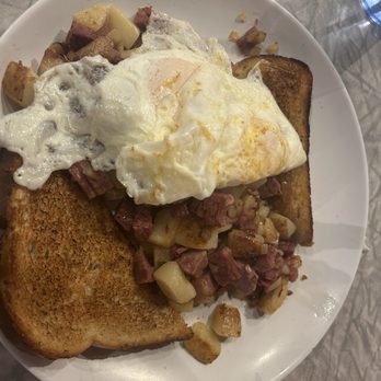 Delaney’s Diner - What was hide by the eggs was solid. - American Near Me - Columbus, Ohio