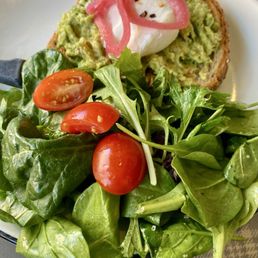 Avocado toast with egg Avocado toast with egg