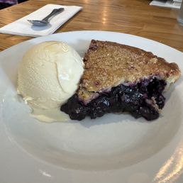 Blue berry pie Blue berry pie