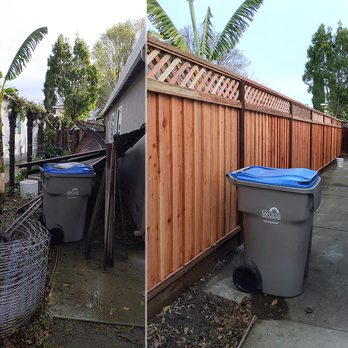 Maya’s Fences - New fence installation after storm destroyed it - Fences & Gates Near Me