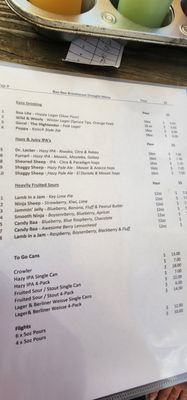 Menu photo 2 Baa Baa Brewhouse Brookshire, TX