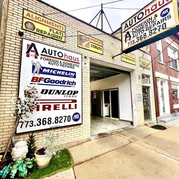 AutoHaus - Front of Building - Auto Repair Near Me - Chicago, Illinois