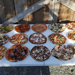 Pompeii Wood Fired Pizza Company - So many choices!
